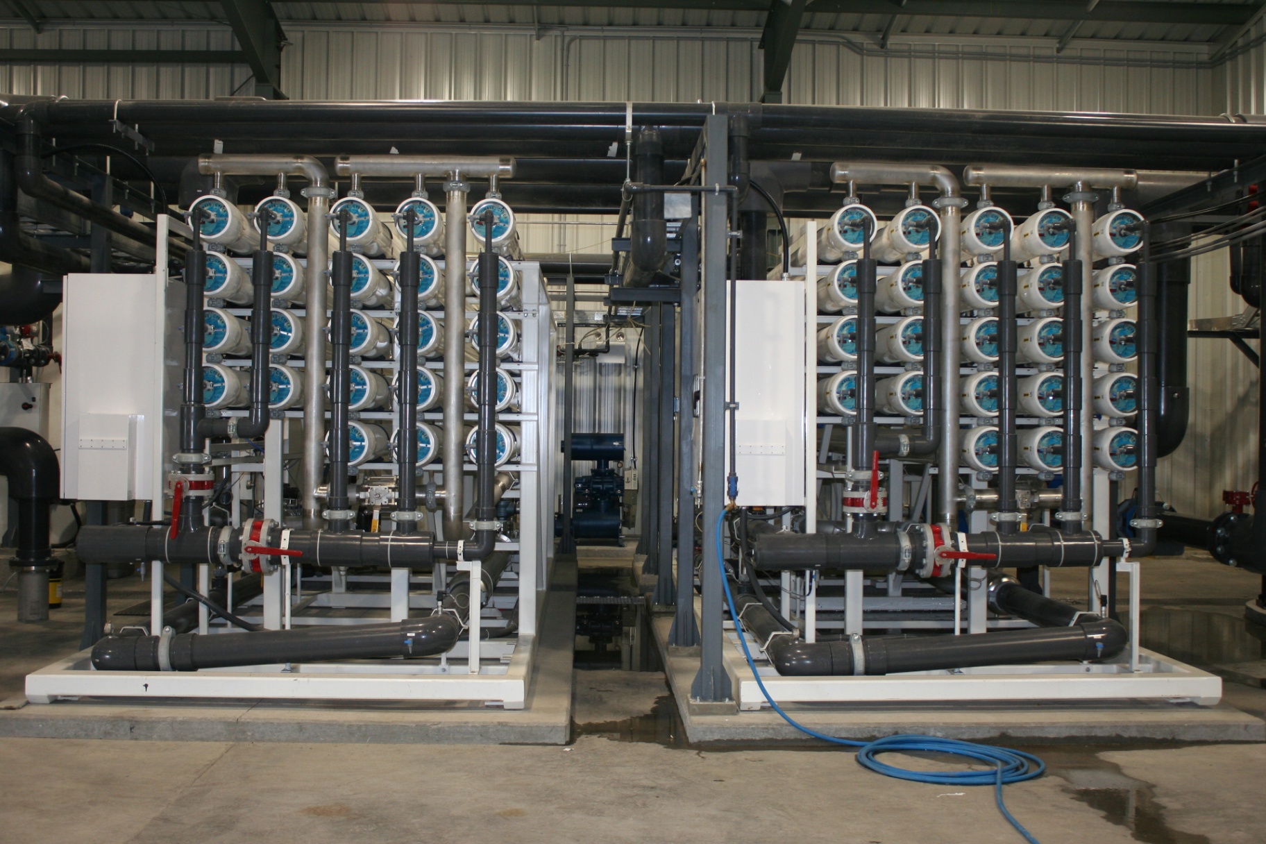 Complete Reverse Osmosis (RO) water treatment unit