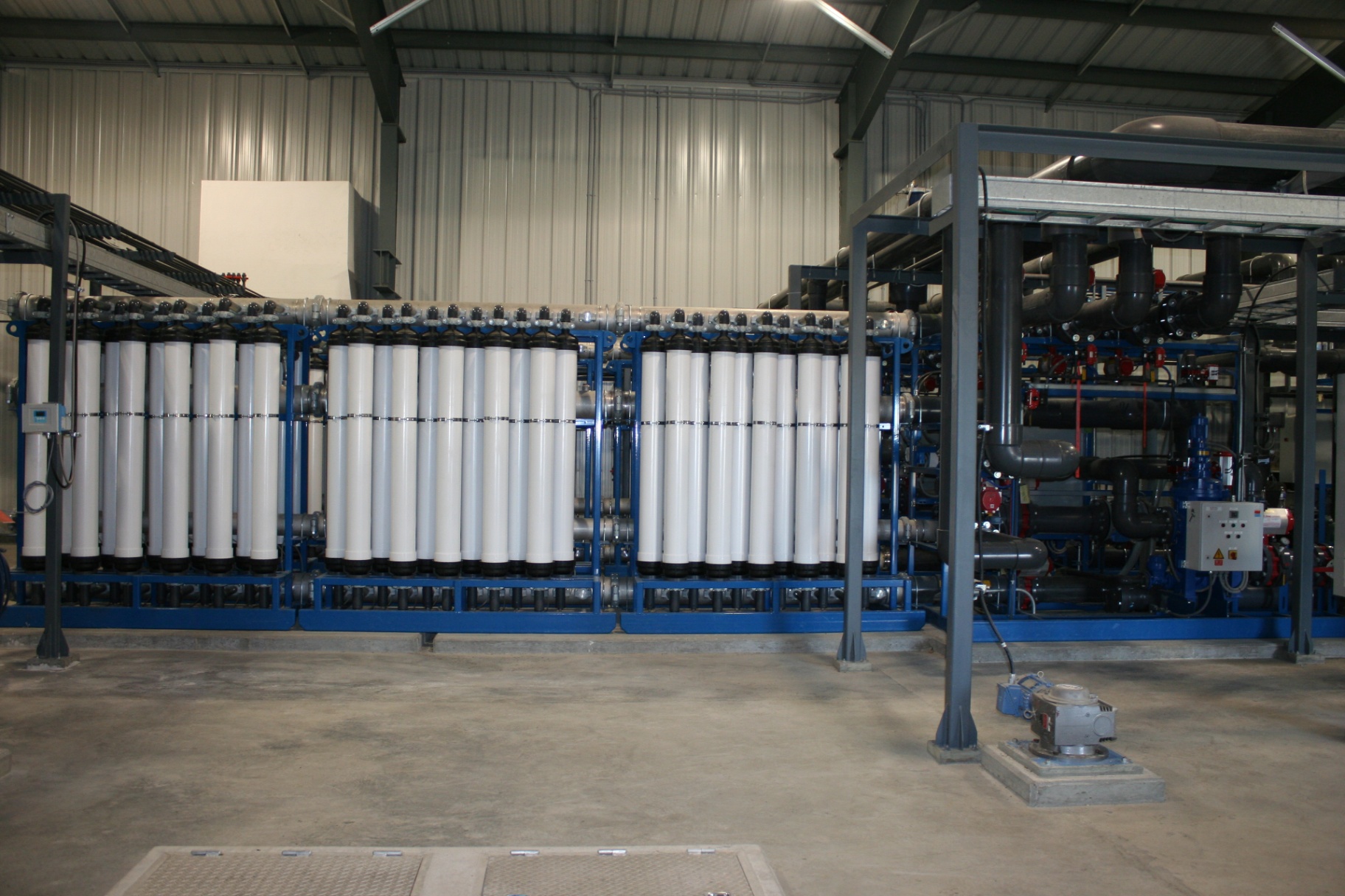 Complete UF membrane skid system