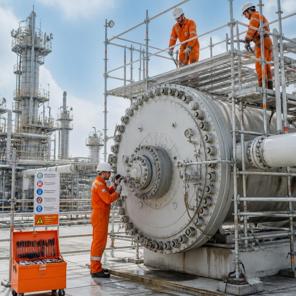 Industrial Maintenance — DB MAS Libya service